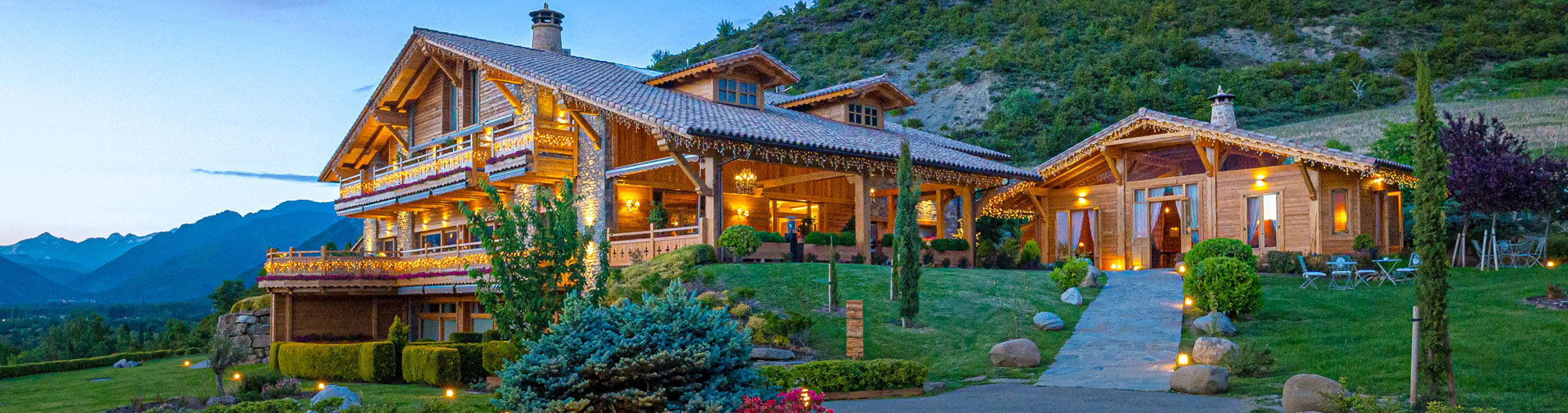 El Hotel Viñas de Lárrede en el Valle de Tena, Pirineo Aragonés