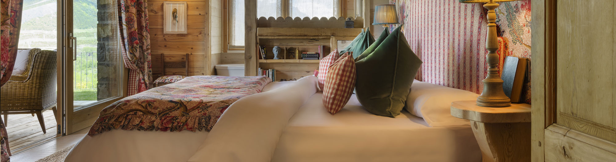 Habitaciones y suites del Hotel Viñas de Lárrede