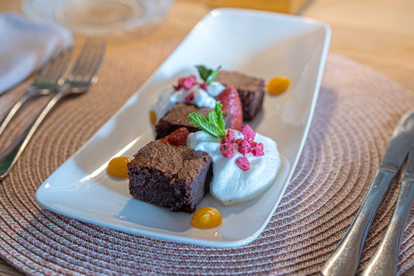 Brownie de cacao
